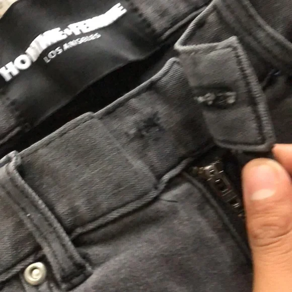 all black homme femme jeans